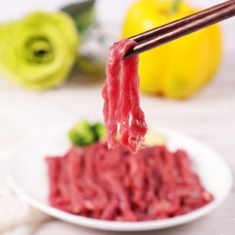 十里馋原切牛肉丝 150g*3袋 新鲜方便半成品菜肴