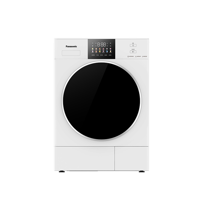 松下（Panasonic）热泵烘干机10kg 25年新品 白月光4.0Ultra 变频 双转子变频+wifi智控+升级水氧除皱NH-8532NR