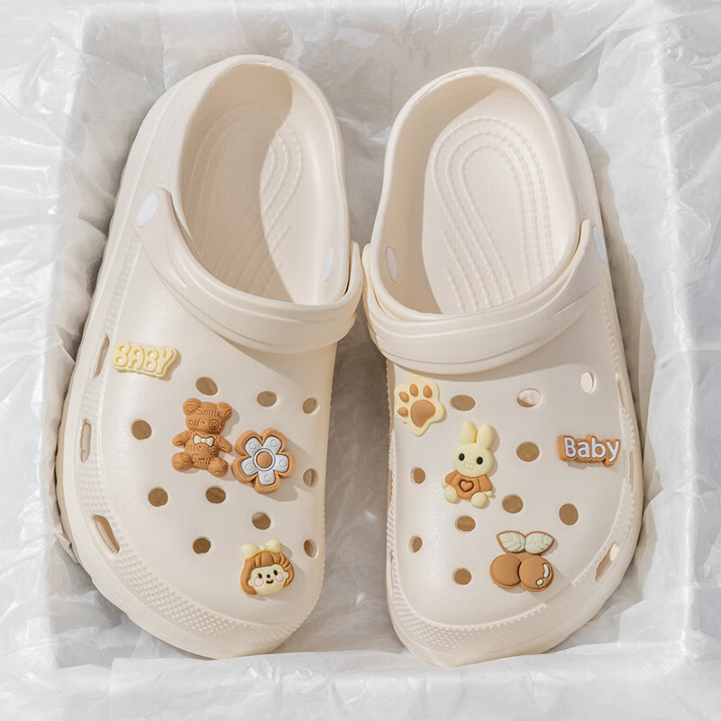 FOURDATRY��׶���ЬŮ���ļ��⴩2025�¿���Ϸ�����Ьɳ̲Ь��ͷ��ЬŮʿ 4852����Ь-��ɫ 36-37