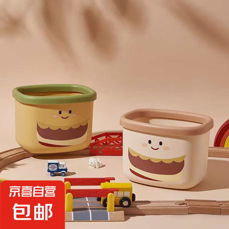 首饰盒新款汉堡造型发饰发箍发带盒子小巧可爱轻奢饰品空盒礼物 1个装（折扣特惠装） 16*13*11cm