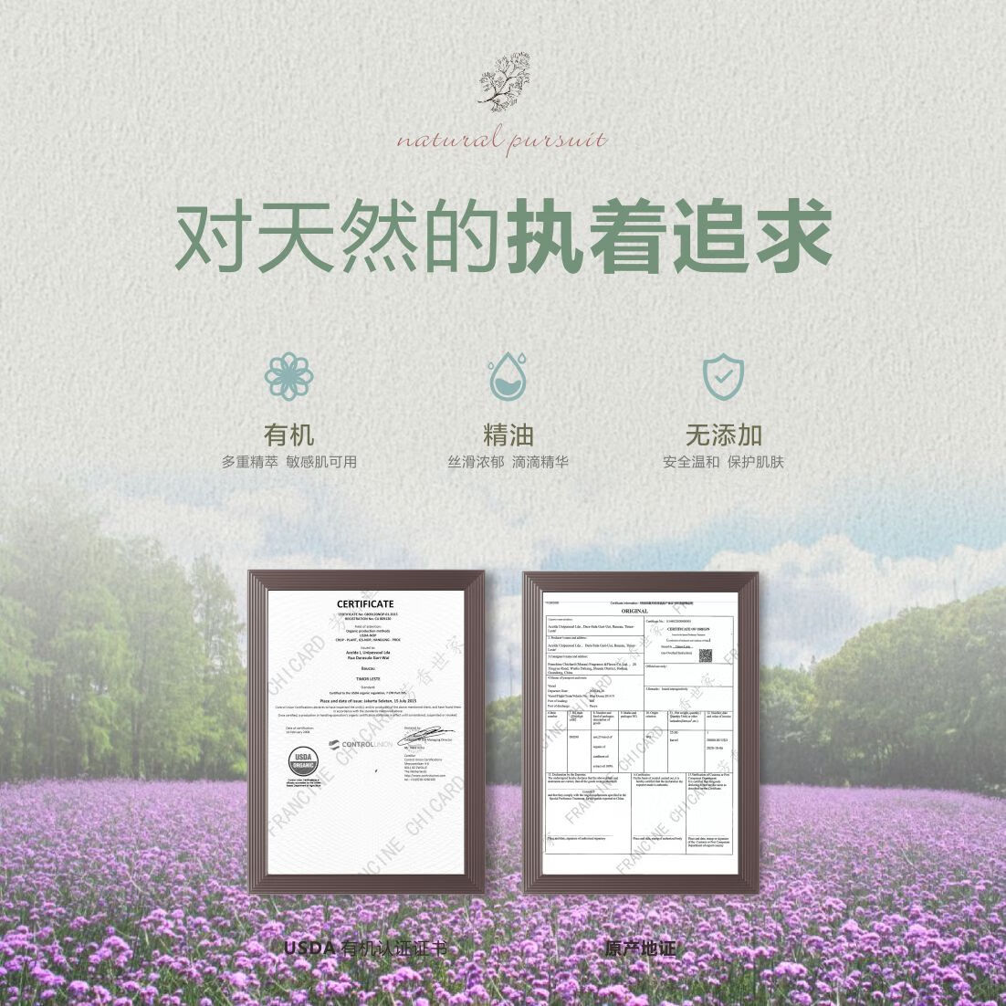 芳香世家香海岸植物精油洗护沐浴套装 保湿柔顺持久留香 山茶籽洗发乳500ml+草本精油润发乳500ml