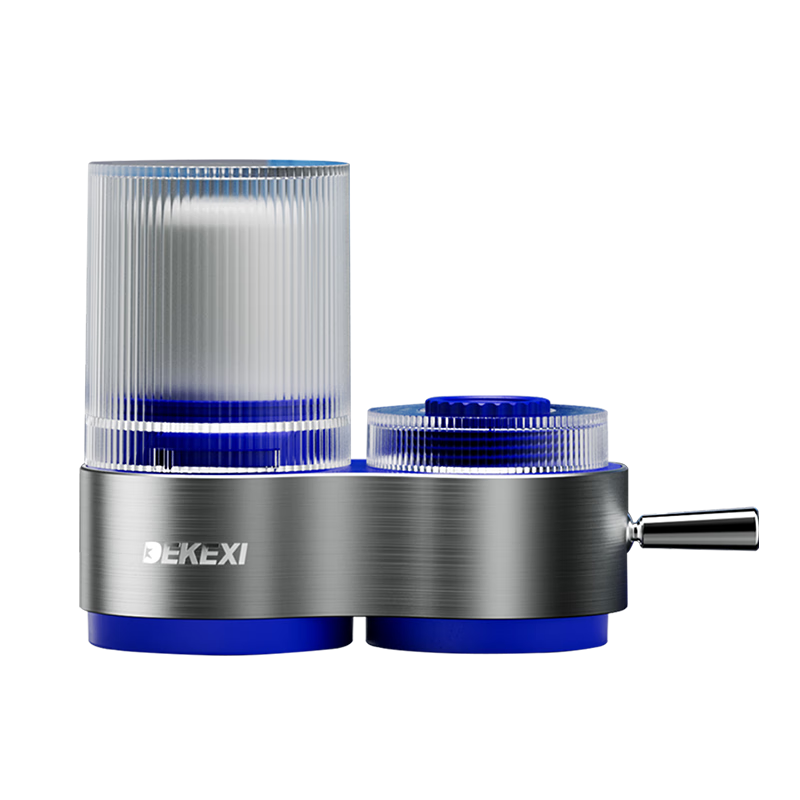 德克西德国净水器水龙头家用自来水前置过滤器厨房卫生间通用除余氯双出水可清洗滤芯【企业礼品采购】