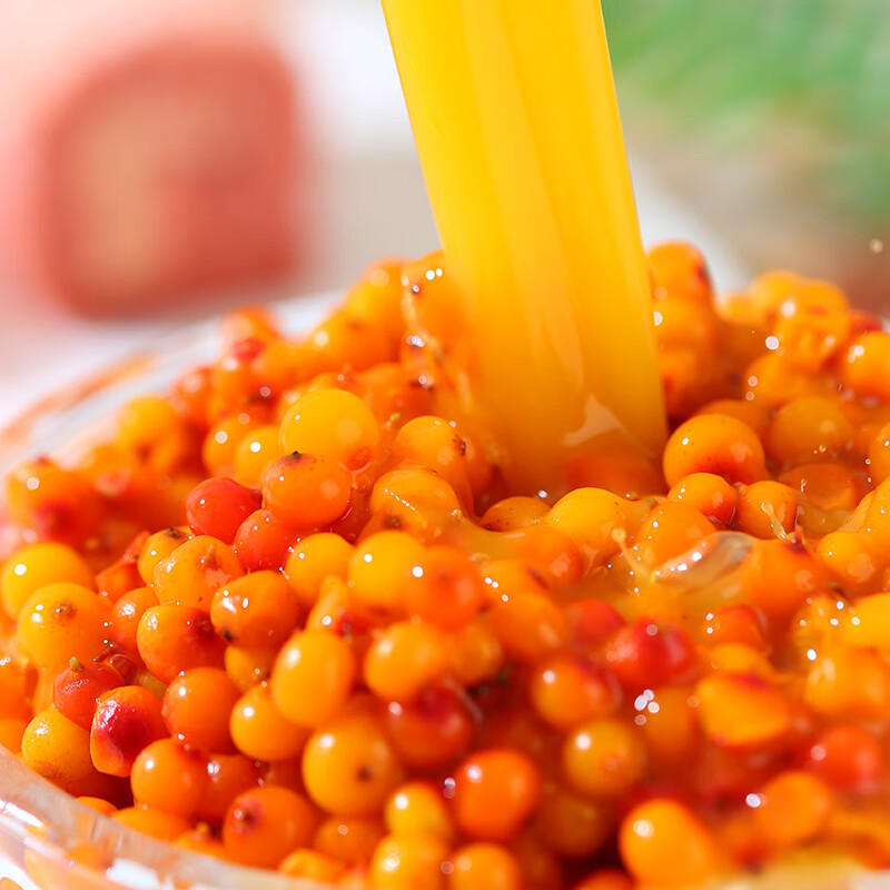 奇果出疆新疆沙棘原浆纯100%现榨饮品野生特级长辈养生茶饮料营养特级礼盒 沙棘原浆 500ml*5袋