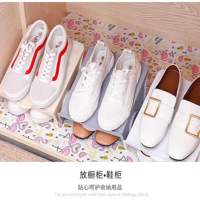 防水防潮抽屉垫纸柜垫纸防油防污衣柜垫纸抗菌一次性垫纸 【随机图案】 2卷