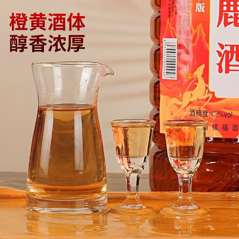 酒煜网鹿酒滋补养生酒38度 5000ml桶酒 38度 5000mL 1桶 （10斤装）