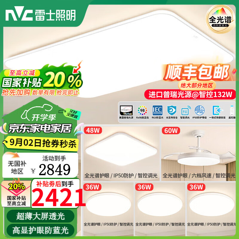 ��ʿ��NVC�������ƿ��������ƻ���2025�¿�Ƽ�Լ���е�LED�ƾ߽���������� ��132W�ǿء���������/���ȵ�