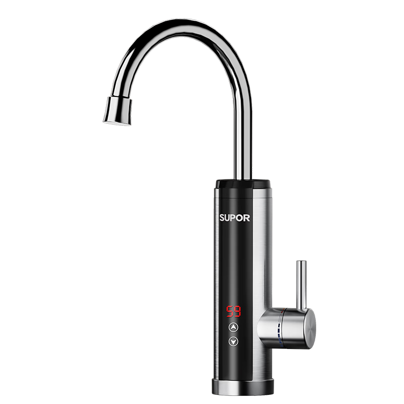 苏泊尔（SUPOR）电热水龙头不锈钢速热即热式热水器变频恒温冷热加热水龙头厨房热水宝卫生间加热器273047-01TLS
