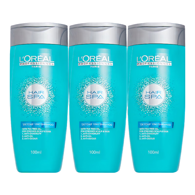 L'OREAL PARIS ����ŷ���� ŷ����PROɳ��ר��˿Ȫ����ϴ��ˮ 100ml*3֧װ �����޹���