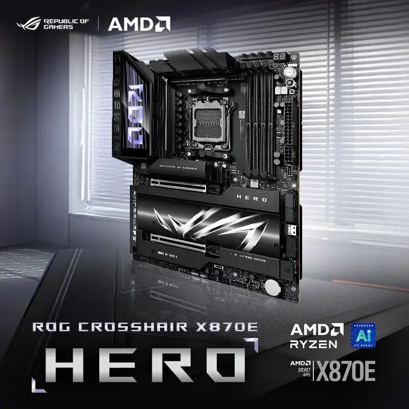 ASUS华硕ROG CROSSHAIR X870E HERO 主板