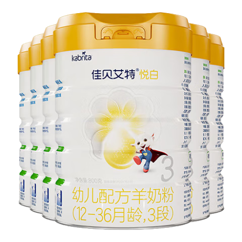 kabrita/�ѱ����� �ð� 3�� Ӥ���̷� 800g 6��