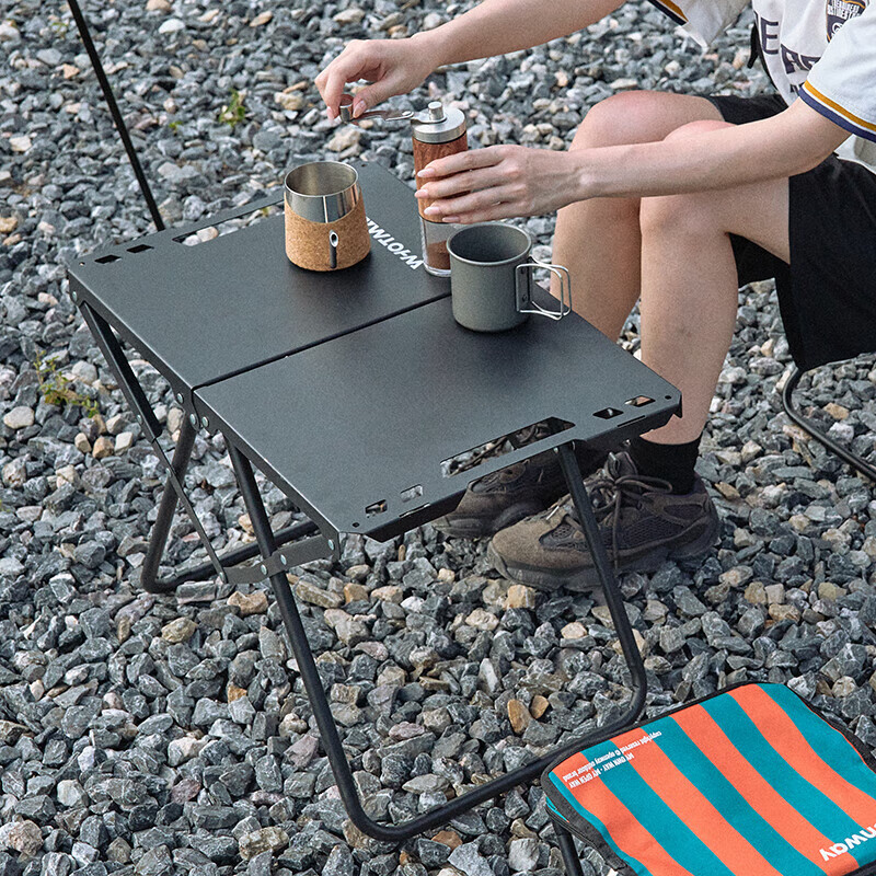 沃特曼户外折叠桌IGT多功能战术桌便携收纳野餐露营桌轻量化露营装备