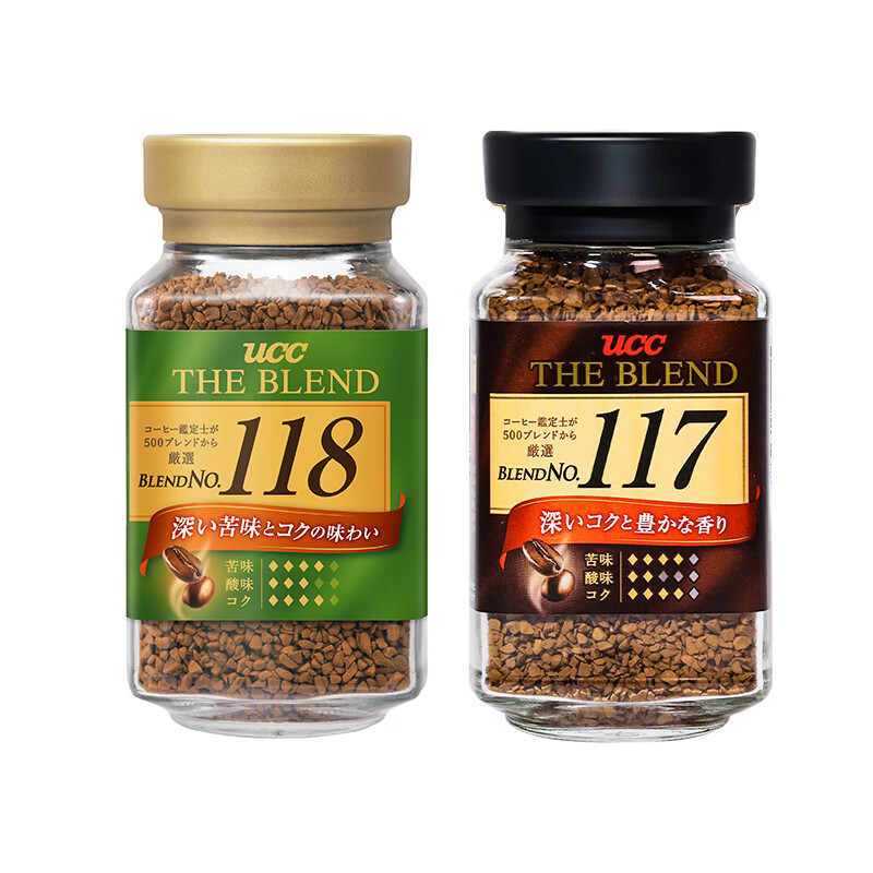 ��ʫʫ��UCC��117�ڿ��ȷ۶�ƿװ ԭװ���ڴ�����ʽ���� 117+118��һƿ��180g(24.9����)