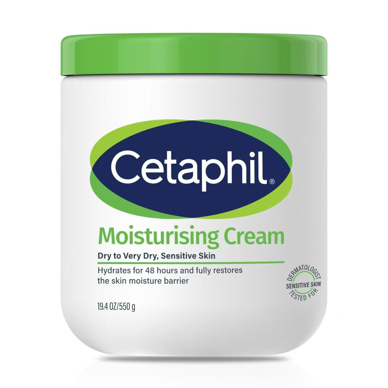 絲塔芙（Cetaphil）大白罐保濕身體乳 秋冬補水保濕修護屏障敏感肌適用550g 加拿大版 絲塔芙大白罐 550g