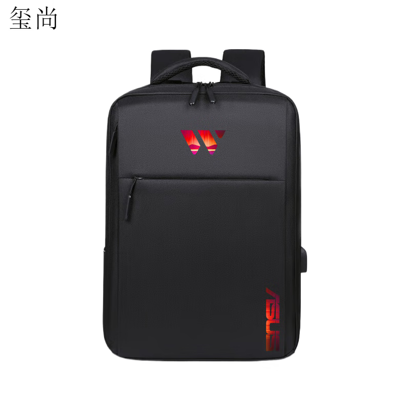 玺尚适用于华硕无畏16/PRO16电脑包无畏Pro15/16/17寸笔记本双肩背包 升级新款象牙白+黑色无畏黑字 气 17.3英寸 可放全键盘