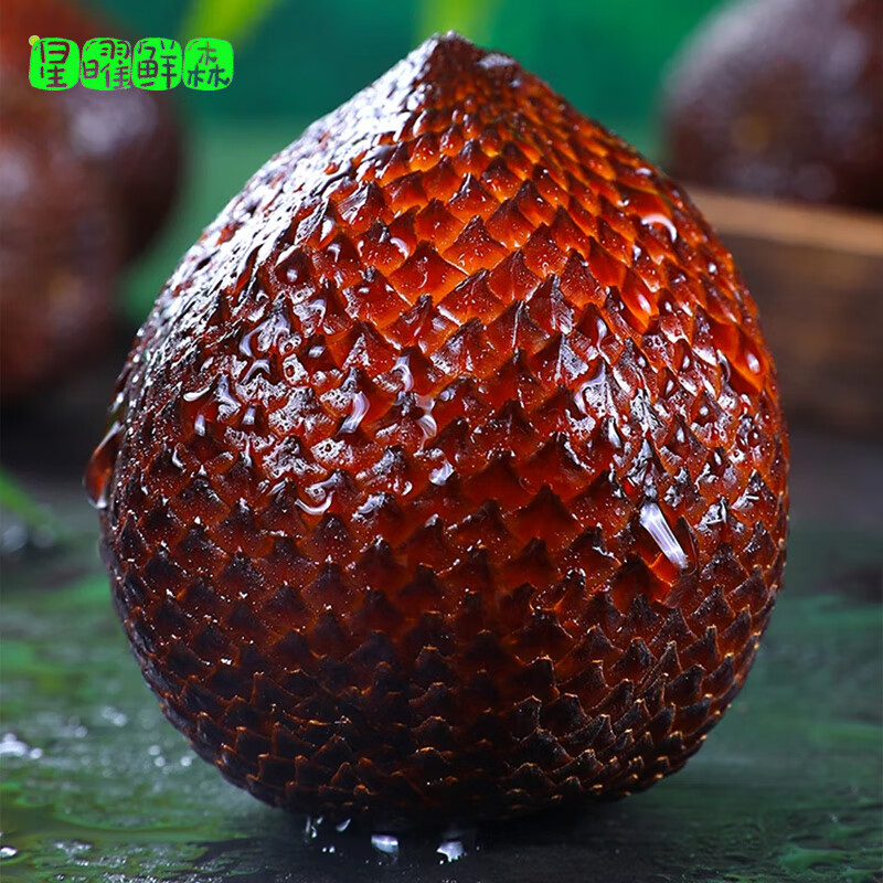 星曜鲜森顺丰包邮印尼进口蛇皮果新鲜进口稀有罕见特大水果沙叻 1斤(6-9个)【5A进口大果】 40-80g单果 东三省西藏新疆内蒙不要拍-偏远地区容易坏