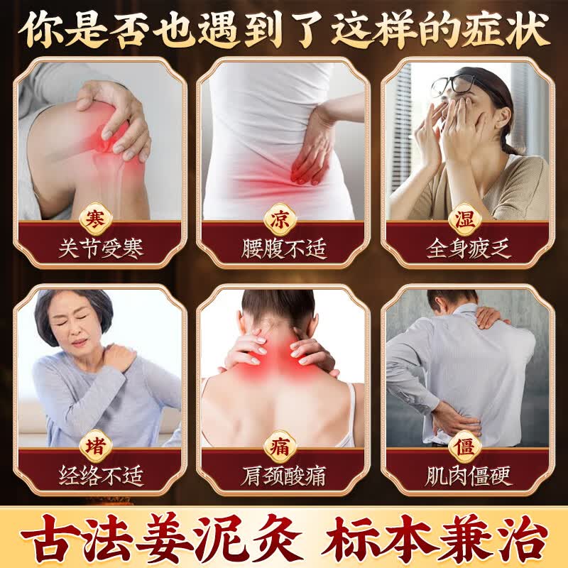 北京同仁堂艾灸草泥灸膏中药祛湿排寒三伏贴脾胃虚寒湿气排毒大肚子体内湿寒 1盒500g【三伏天专用 艾草泥灸】
