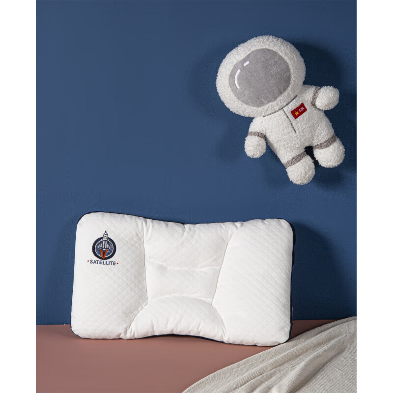 多喜愛全棉枕芯兒童枕頭卡通50*30純棉枕頭枕芯新款禮品精選 諾優(yōu)兒童枕升級款(小火箭) 50*30