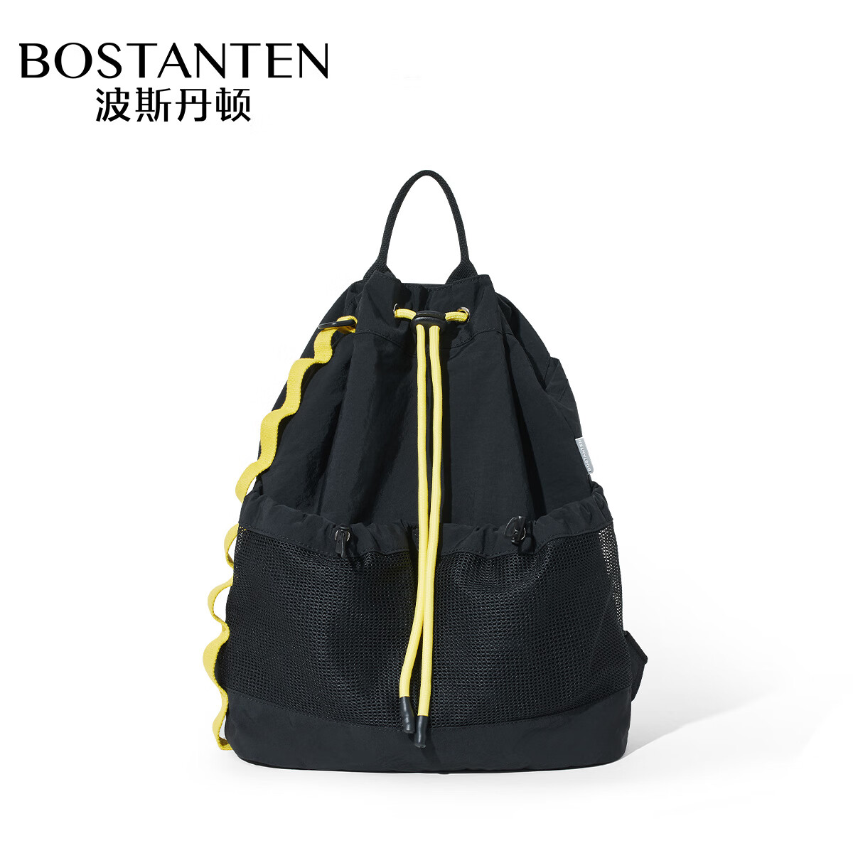 波斯丹顿（BOSTANTEN）男士轻便束口抽绳双肩包学生书包运动登山包大容量户外骑行背包女
