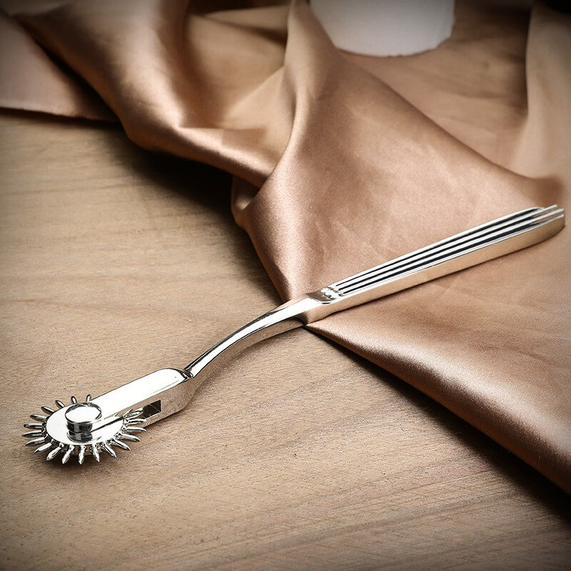 银色金属刺激滚轮刺轮调情用品夫妻挑逗刺激皮肤刺尖小