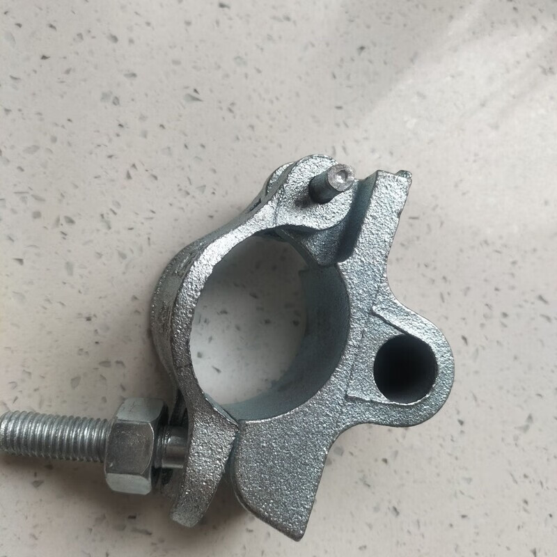 件外悬架连墙脚手架钢管扣件外架连墙件建筑连体木工 单独扣件100个