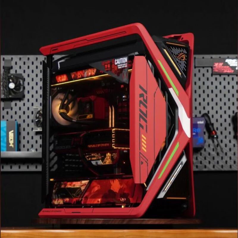 ROG全新华硕 ROG 太阳神 创世神 创艺国度PA602 601 701 全塔主机壳 【新版】701创世神_黑 官方标配