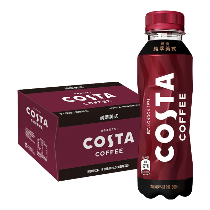 ɿڿCOSTAҼȴ ʽ Ħ Ũƿװ ʽ300ml*15ƿ