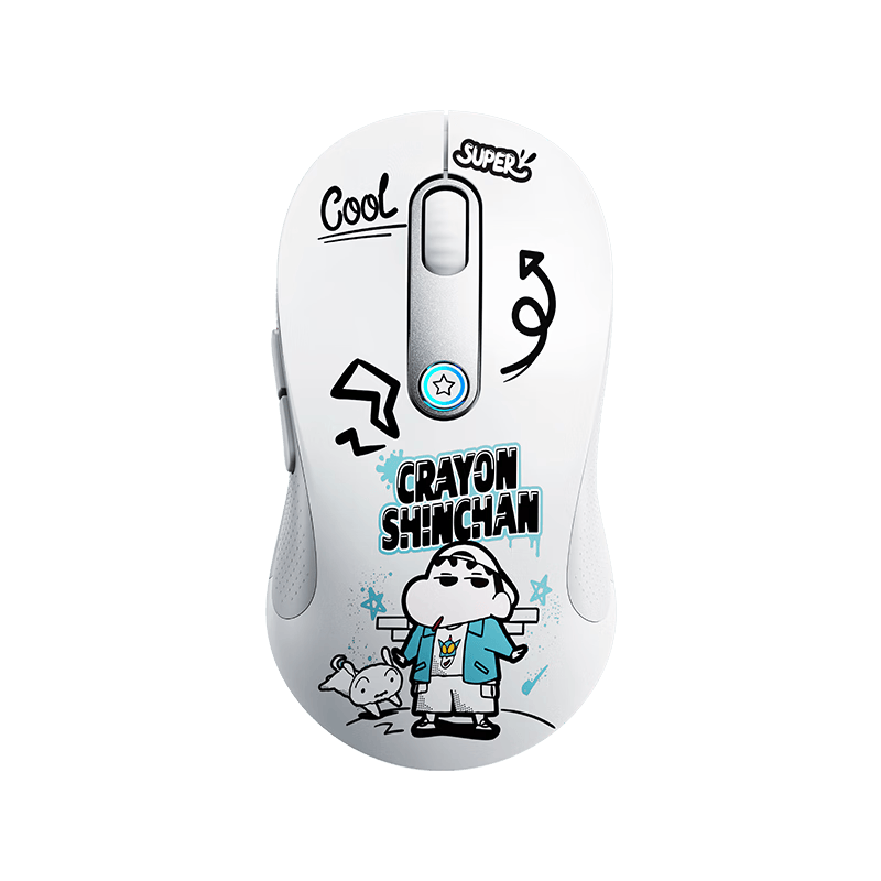 BASEUS无线鼠标 蓝牙鼠标 适用苹果Mac华为Matebook笔记本电脑平板台式机 办公静音鼠标 蜡笔小新联名款