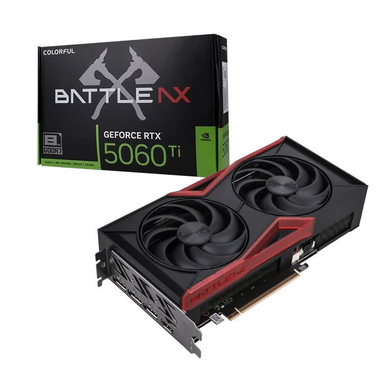 �߲ʺ� RTX5060Ti ս�� 8G ˫���� �Կ� 2899Ԫ