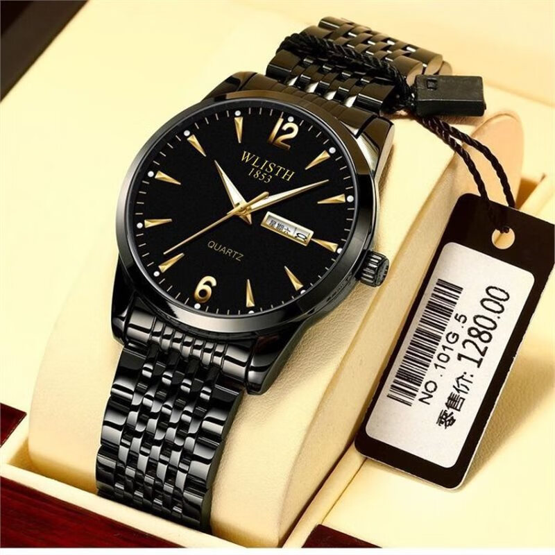 沃力仕2025新款全自动手表男士机械表时尚潮流防水夜光商务男表大表盘