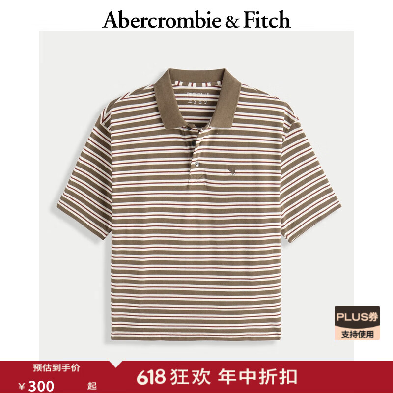 ABERCROMBIE & FITCH��װ25�ļ��¿��С��¹��ʽ����POLO������T��KI124-5299 ��ɫ���� M (180/100A)