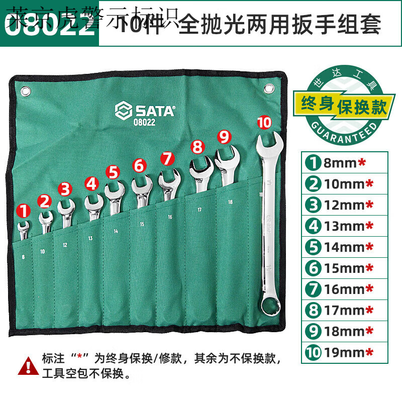 世达两用扳手工具套装架子工呆扳梅花开口板子全套大0902723件套