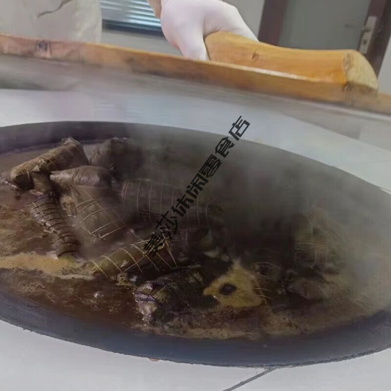龙游芋头粽咸菜排骨粽农家手工辣粽子梅干菜端午网 霸王五花肉芋头