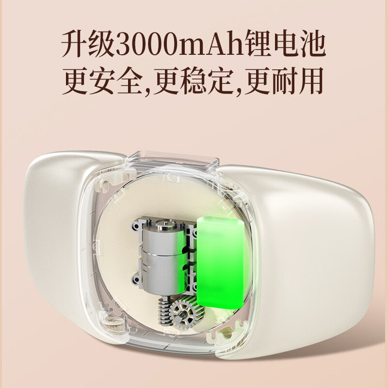 乐尔康（Le er kang）天然砭石揉腹仪升级调节揉捏推拿肚子热敷理疗按摩揉腹仪暖宫带姨妈神器送女友节日礼物 旗舰款-大砭石按摩头+无烟艾灸+盘面调节+太极揉捏