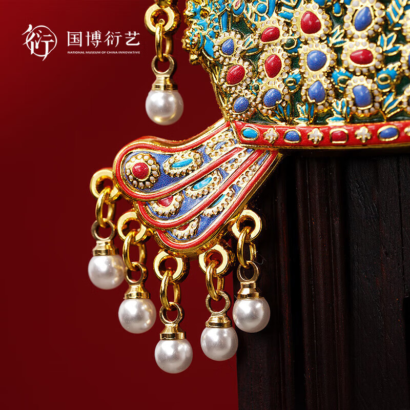 中国国家博物馆孝端皇后凤冠磁吸徽章冰箱贴国博创意文创装饰品送朋友生日礼物