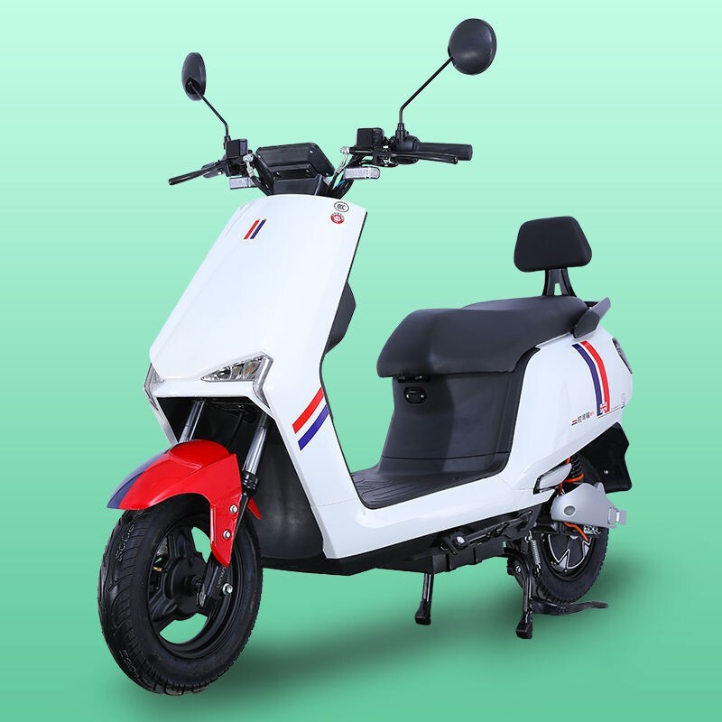 60v 电动车长续航爬坡 72 电瓶车智能小牛双碟刹高速电摩 豪华版-英伦