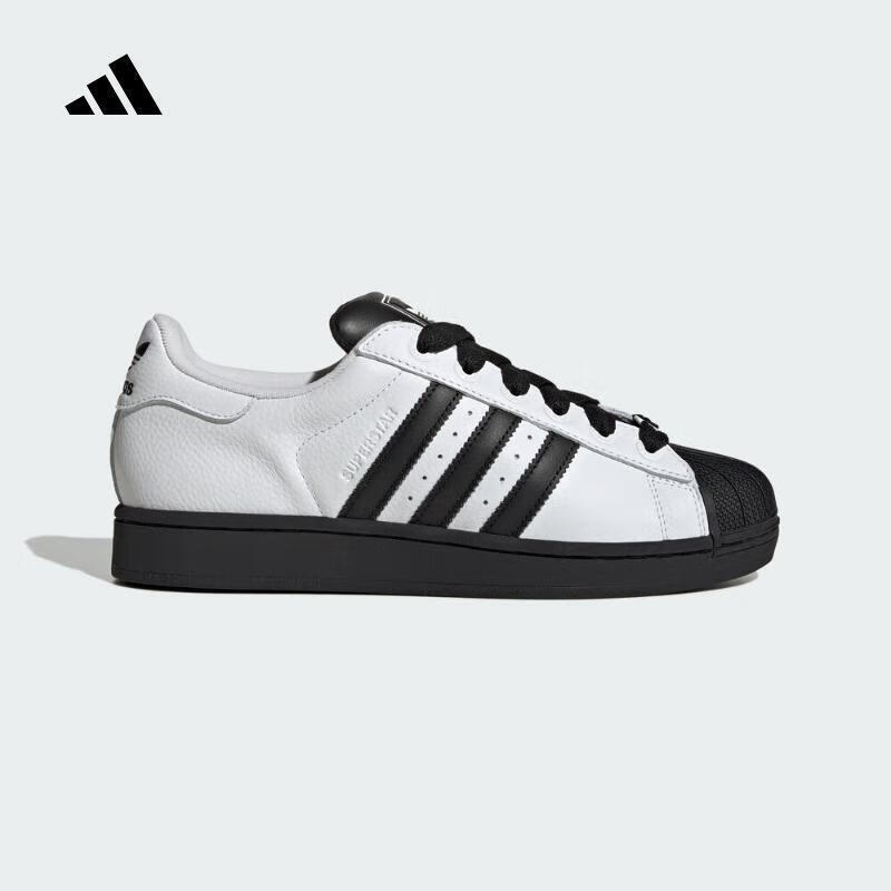 阿迪达斯 （adidas）【滔搏运动】2025年男女SUPERSTAR II经典贝壳头运动板鞋小白鞋 KK4473 42