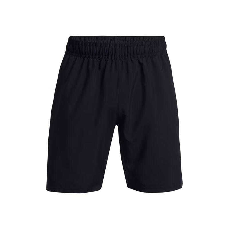 安德瑪（UNDERARMOUR）男子運(yùn)動科技梭織短褲透氣速干跑步訓(xùn)練戶外褲 black 均碼 |XXL