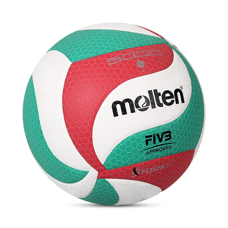 摩騰（molten）排球5000柔軟排球5號PU室內(nèi)比賽訓(xùn)練排球 5號 【六角突起】V5M5000
