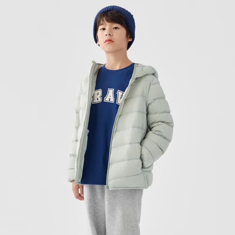 巴拉巴拉童装儿童羽绒服冬装男童女童宝宝短款轻薄外套亲子装时尚