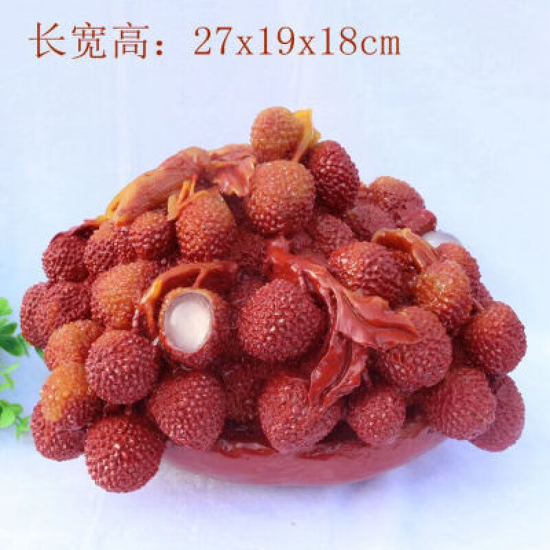 沐欢莼玉石福建寿山石雕芙蓉石一篮富贵荔枝摆件 观赏高颜值新款中国