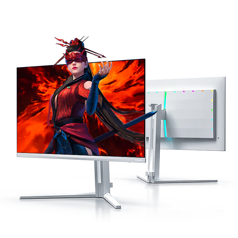 政府补贴、plus会员：飞利浦EVNIA 27英寸4K240Hz 硬件护眼QD-OLED 色准＜1 满血DP2.1光效音响 国家补贴 电竞显示器27M2N8800