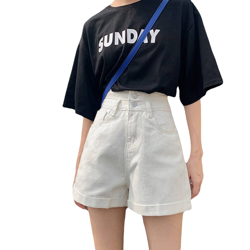 ��ɯ��ɫţ�ж̿�Ů�ļ��¿����ֱͲ˫�ۿ��������⴩�ȿ�ins�� 69.9Ԫ