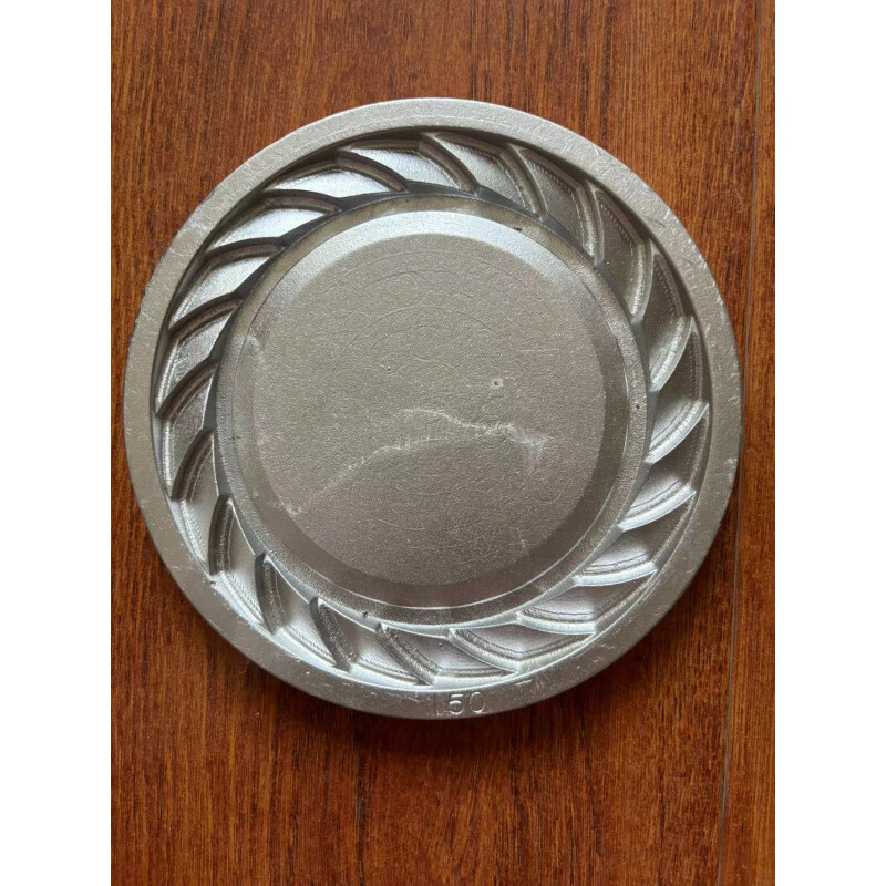 何佳功烧饼花型模具 纯铝烧饼压花配方模具花边圆形传统压花烧饼红盖