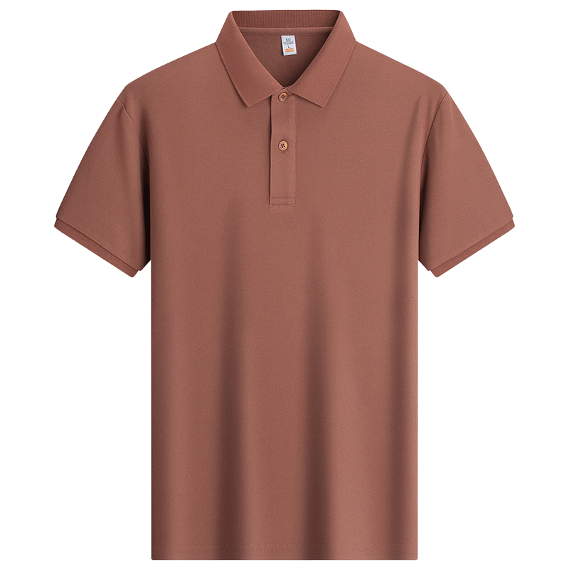 罗蒙（ROMON）短袖t恤男2025夏季新款中青年商务休闲polo翻领上衣父亲节礼物 深灰 M 170（建议115-130斤）