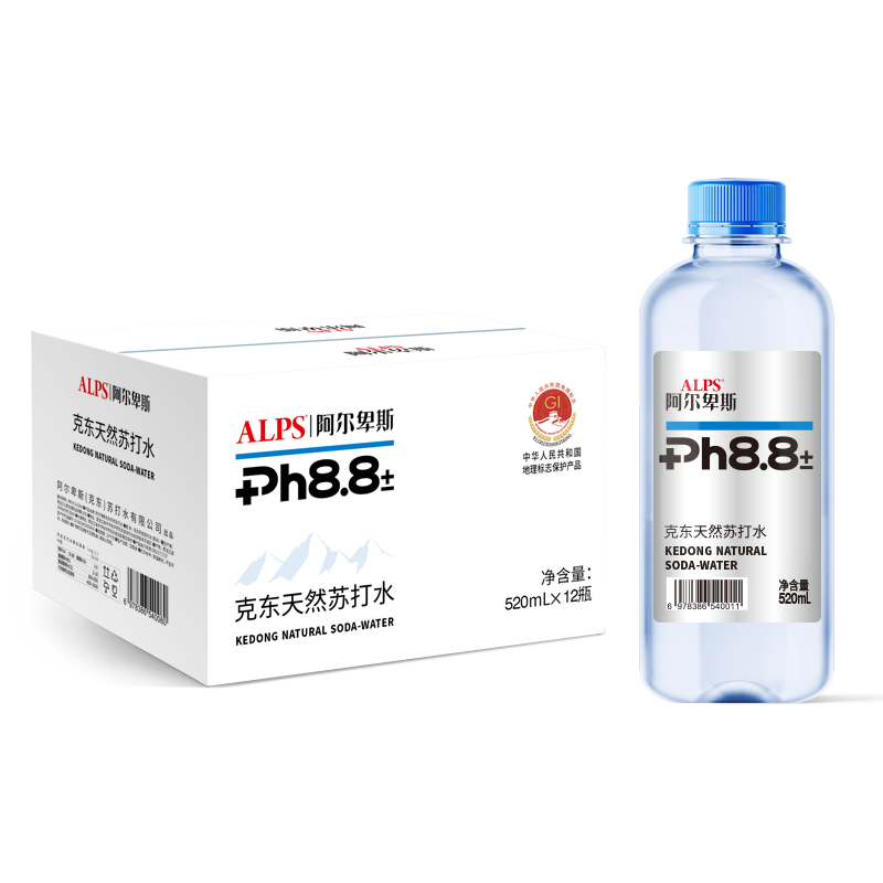 ������˹ �մ�ˮ 520ml*12ƿ/�� 200.5Ԫ��5��(��40.1Ԫ/��)