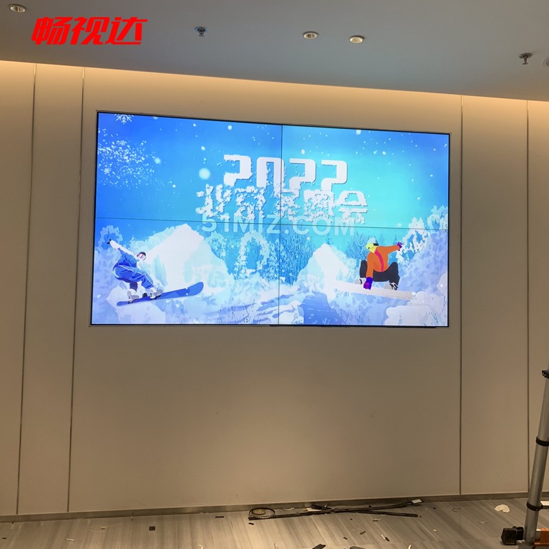 畅视达拼接屏高清液晶显示器4k安防监控led显示大屏ktv舞台直播背景