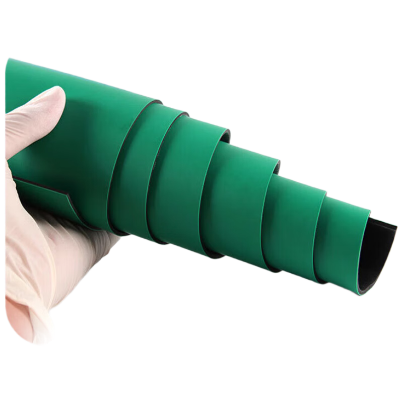 安達通 防靜電臺墊 靜電皮地墊工廠橡膠墊實驗室工作臺膠墊維修臺桌布桌墊 1.2m*6.7m*2mm