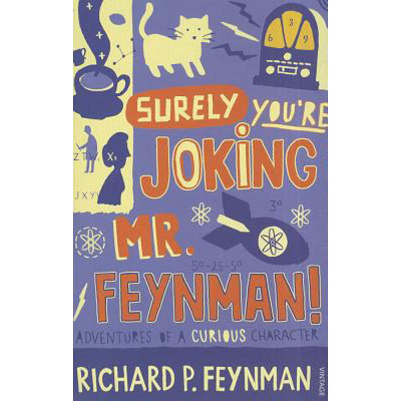 英文原版 别逗了费曼先生 Surely You're Joking Mr Feynman