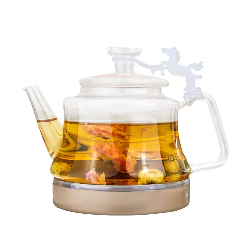 心好（xinhao）电热水壶 智能恒温高硼硅玻璃烧水壶 可遥控全自动上水茶壶 电茶炉XH--F1 单玻璃水壶一个