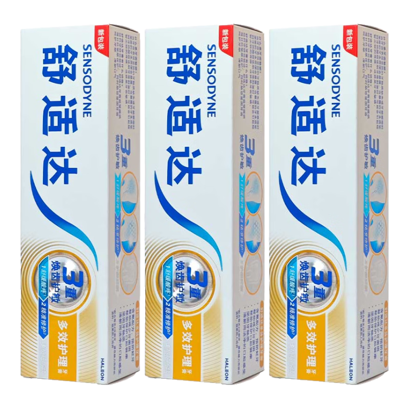 ���ڲ�����SENSODYNE/���ʴ� ���غǻ�������ϵ�� ���� 100g*3 ��Ч����